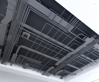 Modern Suspended Ceiling-ID:819400075