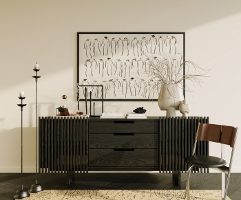 Modern Entrance Cabinet-ID:236221087