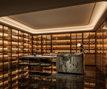 Modern Wine Cellar/Wine Tasting Room-ID:283655887