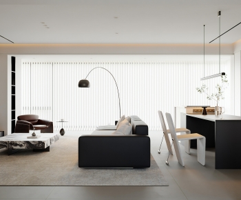 Modern A Living Room-ID:284584057