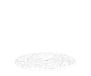 European Style Plaster Carved Top Plate-ID:293458946