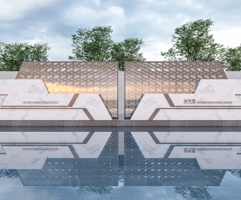 Modern Landscape Wall-ID:646399976