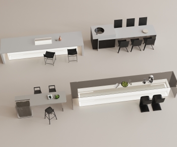 Modern Dining Table And Chairs-ID:814894919