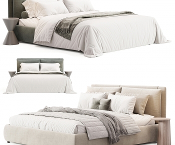 Modern Double Bed-ID:569324979
