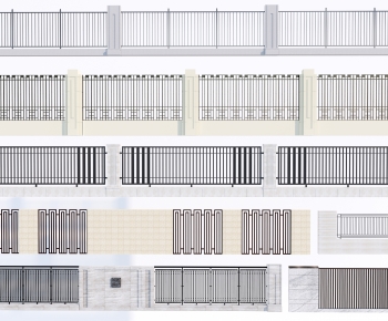 Modern Fence-ID:483539197