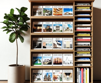 Modern Bookshelf-ID:351838114