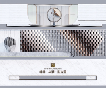 Modern Landscape Wall-ID:389867078