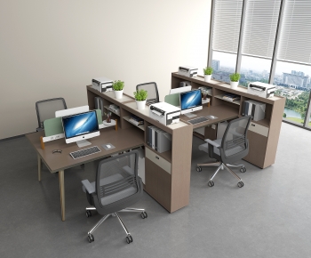 Modern Office Desk And Chair-ID:794176104