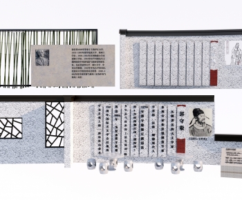 New Chinese Style Landscape Wall-ID:347202067