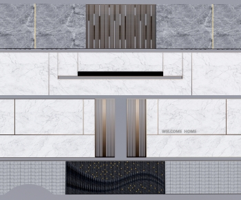 Modern Landscape Wall-ID:386378054