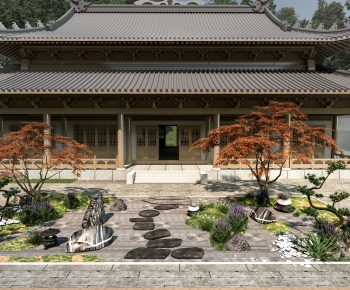 Chinese Style Courtyard/landscape-ID:493578913