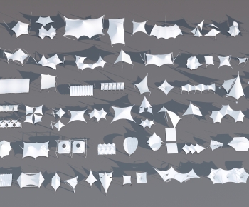 Modern Sunshade/Canopy/Tensioning Film-ID:295828103