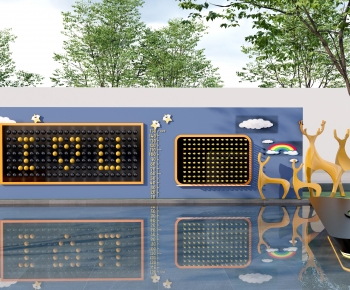 Modern Landscape Wall-ID:787399055