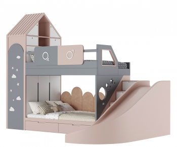 Modern Bunk Bed-ID:326520924