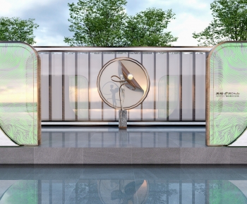 Modern Landscape Wall-ID:540803917