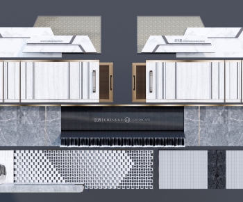 Modern Landscape Wall-ID:744463923