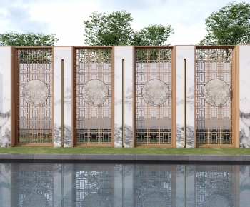 New Chinese Style Landscape Wall-ID:779741051