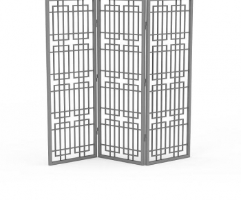 New Chinese Style Wooden Screen Partition-ID:438575031