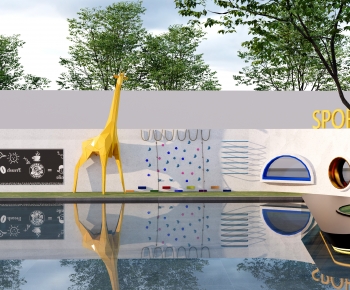 Modern Landscape Wall-ID:603964093