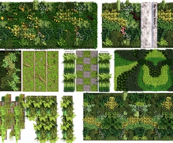 Modern Plant Wall-ID:173337949