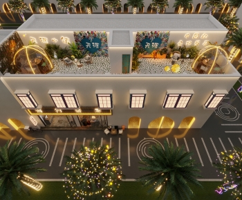 Modern Facade Element-ID:143934011