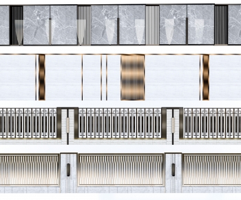 Modern Fence-ID:922171128