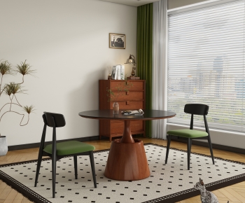 Modern Dining Table And Chairs-ID:991884956