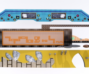 Modern Landscape Wall-ID:350037102