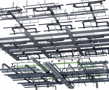 Modern Suspended Ceiling-ID:873837957