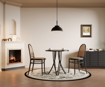 Modern Dining Table And Chairs-ID:368647102