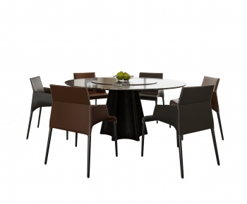 Modern Dining Table And Chairs-ID:885873086