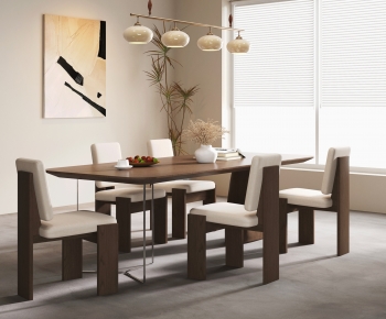 Modern Dining Table And Chairs-ID:896466974