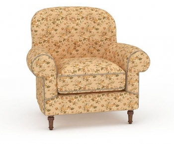 American Style Single Sofa-ID:116639117