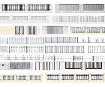 Modern Fence-ID:101440074