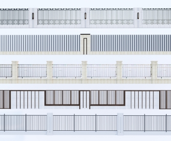 Modern Fence-ID:196527008