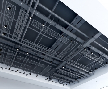 Modern Suspended Ceiling-ID:237229117
