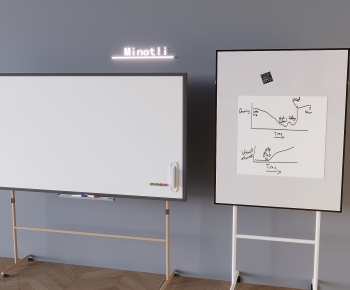 Modern Blackboard/whiteboard-ID:783952959