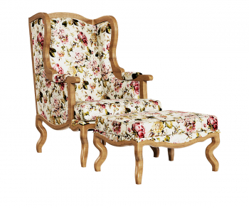 American Style Single Sofa-ID:749749901