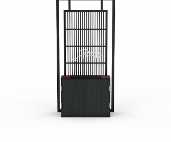 New Chinese Style Entrance Cabinet-ID:729481949