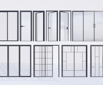 Modern Sliding Door-ID:233416089