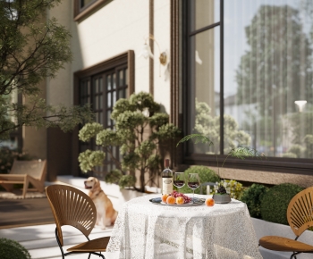 Modern Outdoor Tables And Chairs-ID:129489914