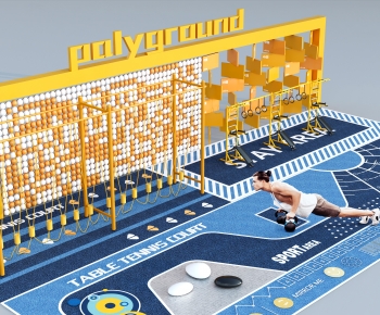 Modern Fitness Equipment-ID:672519275