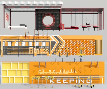 Modern Fitness Equipment-ID:274576908