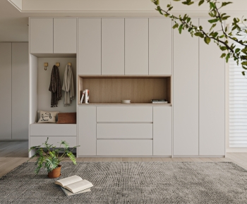 Modern Shoe Cabinet-ID:166038048