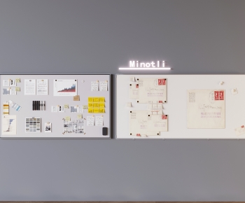 Modern Blackboard/whiteboard-ID:677715067