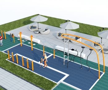 Modern Fitness Equipment-ID:698221929