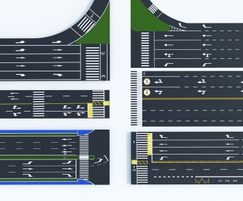 Modern Road Facilities-ID:934659964