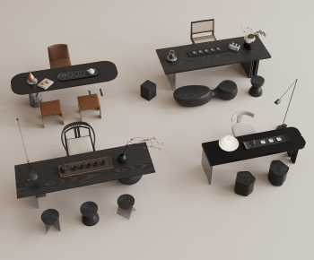 Modern Tea Tables And Chairs-ID:992284064