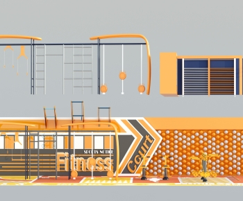 Modern Fitness Equipment-ID:620587111