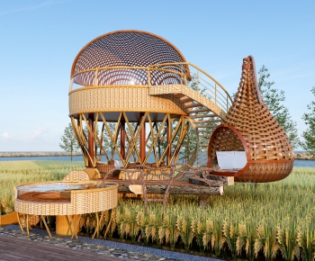 Modern Park Landscape-ID:238871101